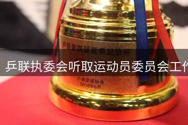乒联执委会听取运动员委员会工作汇报